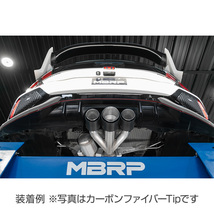 MBRP 2017-2021 ホンダ シビック タイプR FK8 キャットバック エキゾースト フロントパイプセット バーンTip 正規輸入品_画像6