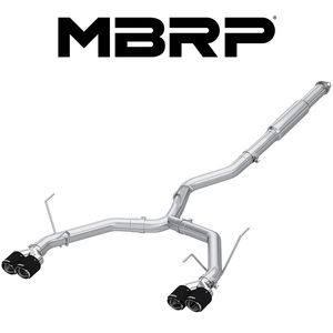 MBRP 2021-2024 スバル WRX S4 2.4L VBH キャットバック エキゾースト レース カーボンファイバーTip 正規輸入品