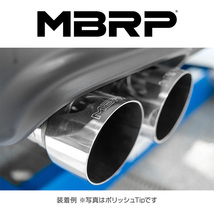 MBRP 2015-2016 ダッジ チャレンジャー 5.7L V8 CAT-BACK レース エキゾースト カーボンファイバーTip 正規品_画像5