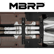 MBRP 2017-2024 ダッジ チャージャー RT 5.7L V8 CAT-BACK レース エキゾースト カーボンファイバーTip 正規品_画像7