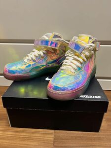 Nike ナイキ エアフォース1 イリディセント Nike Air Force 1 Iridescent Nike ID 