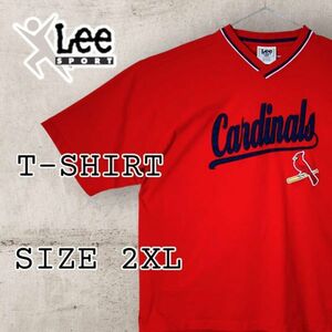 ヌートバー MLBセントルイスカージナルス半袖Tシャツ レッド USA規格2XL