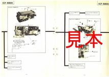 BCL★希少ベリカード★中国★北京放送局★＋おまけ★SONY★ICF-6800カラーサービスガイド＋追加版1＋追加版2付_画像4