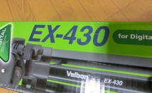 ■Velbon（ベルボン） 中型アルミ製三脚 EX-430 美品 使用感薄めですがクィックシュー欠品_画像6