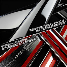 トヨタ 新型 ハリアー80系 Sグレード リアバンパーガーニッシュ 外装 カスタムパーツ アクセサリー ABSメッキ 3P_画像4