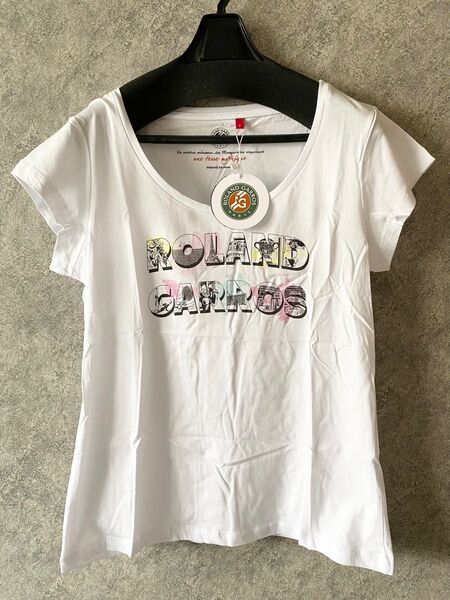 新品 全仏オープンテニス オフィシャル Tシャツ グッズ レディース
