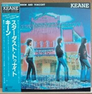 LP(帯付き・ピンナップ・解説：杉 真理) キーン KEANE / スターダスト・トゥナイト TODAY，TOMORROW AND TONIGHT【同梱可能6枚まで】0605