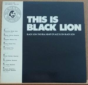 LP(ジャズ・フュージョン・SUR-1002・オムニバス) ブラック・ライオン BLACK LION / THIS IS BLACK LION【同梱可能6枚まで】0630
