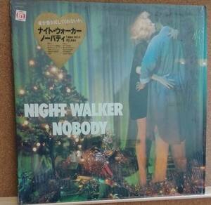 LP(シュリンク・シール帯付き) ノーバディ NOBODY / ナイト・ウォーカー NIGHT WALKER【同梱可能6枚まで】0610