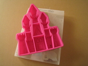FRED/ Fred ice tray castle ... chocolate type & ice type icemaker vessel icemaker plate pink 