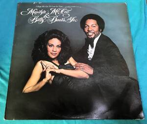 LP●Marilyn McCoo & Billy Davis Jr / I Hope We Get To Love In Time UK盤ABCL 5210 45回転サンプリングネタ「NOTHING CAN STOP ME」