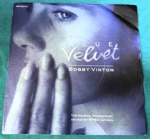 7”●Bobby Vinton / Blue Velvet UKオリジナル盤 Epic 650524 0 マトA1/B1 デヴィッド・リンチ 映画主題歌「ブルー・ヴェルヴェット」