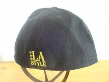 V ヒデトレーディング V 　黒色帽子　ベースボールキャップ　キッズ帽子・ボーイズ　サイズ〜５７cm　キャップ　帽子_画像5