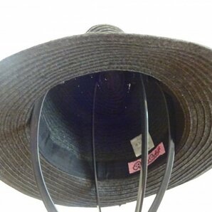 V Prism Stone V キッズ帽子 ガールズ 中折れハット 黒色帽子 ソフト帽 サイズ５４cm〜５６cm キャップ 帽子の画像3