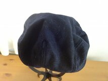 ＃MIZUNO＃GRAND MONARCH＃男女兼用　紺色帽子　ハンチング サイズ５７・５cm　キャップ　帽子_画像5