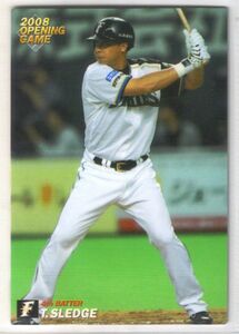  attrition ji Hokkaido Nippon-Ham Fighters 2008 Calbee OP-14