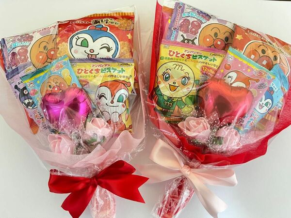 【103】キャラクターブーケ　お菓子バルーンブーケ　誕生日　入学　結婚式