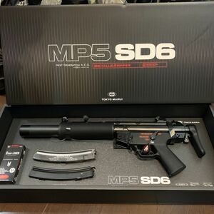 【新品】東京 マルイ MP5 SD6 次世代　電動ガン　サイレンサー　M-SYSTEM　電子トリガー方式