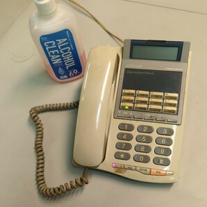 ■送料無料 ナカヨ NYC-12Gi-TELSD ビジネスホン ISDN 電話機 通話は可能、液晶表示不良あり A
