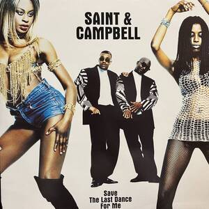 【UK正規盤】SAINT & CAMPBELL / SAVE THE LAST DANCE FOR ME THE DRIFTERS カバー