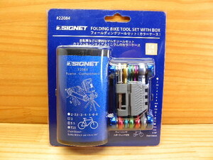 sig net mobile bike tool set light weight loaded tool SIGNET 22084 chain tool attaching * blue blue 