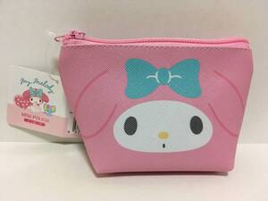 SANRIO/サンリオ　マイメロディ　舟形ミニポーチ☆彡　フェイス　コスメポーチ　マルチケース　新品