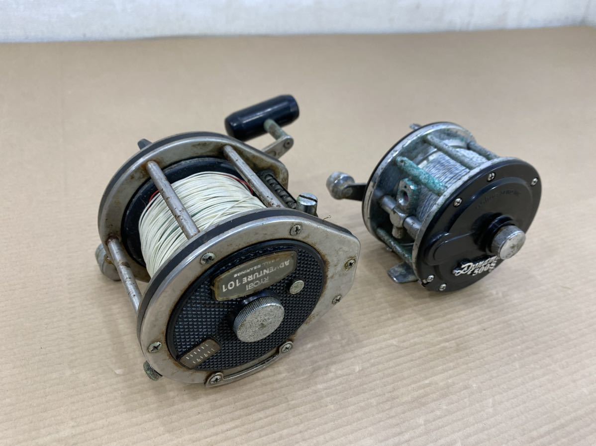 DAIWA ダイワ Dynamic 500S / RYOBI リョービ ADVENTURE 101 リール2