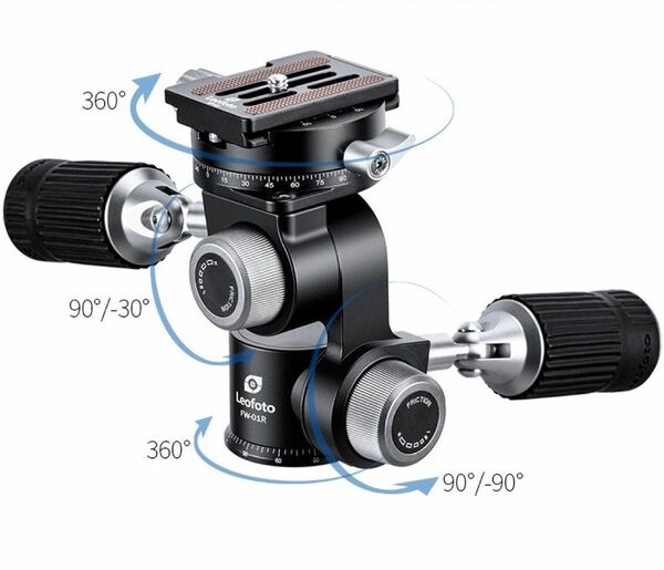 Leofoto FW-01R 4WAY HEAD レオフォト 4ウェイパンヘッド