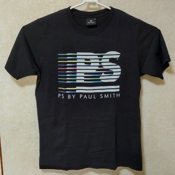 PS Paul Smith(ポールスミス) ブランドロゴ マルチストライプ Tシャツ