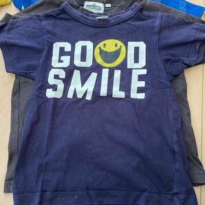 3枚セットTシャツ。色褪せあり。古着。全てのタグに名前を消した跡あり。一枚目はBREEZE