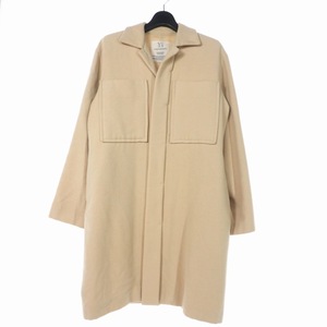 Wise Y's Y Yoji Yamamoto Big Pocket Wool Long Room Court 3 Beige Ladies