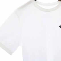 ナイキ NIKE Tシャツ カットソー クルーネック プルオーバー 半袖 刺繍 ロゴ M 白 ホワイト AR4999-101 /SY26 メンズ_画像3