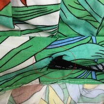 ザラウーマン ZARA WOMAN スカート フレア ギャザー ロング リボンベルト 花柄 マルチカラー USA S 白 緑 ホワイト グリーン レディース_画像7
