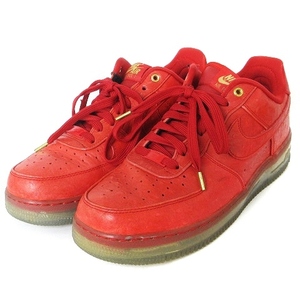 ナイキ NIKE エアフォース1 Air Force1 CMFT Lux Low スニーカー ローカット 805300-600 赤 レッド US10 28cm ■SM1 メンズ