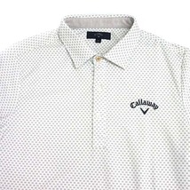 キャロウェイ CALLAWAY イソギンチャク メッシュ ボーダー ポロシャツ ゴルフウェア 速乾 2021SS グレー M 1134533 メンズ_画像3