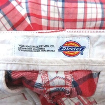 ディッキーズ Dickies クロップドパンツ テーパード チェック 36 赤 レッド /CT メンズ_画像6