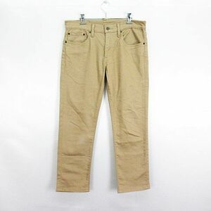 リーバイス Levi's 511 04511-1522 パンツ ボトムス スリム テーパード サーモライトファブリック ツイル ストレッチ 32 ベージュ ※EKM メ