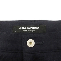 ジュンヤワタナベ JUNYA WATANABE コムデギャルソン 13AW ショートパンツ サルエル ウール 無地 紺 ネイビー XS メンズ_画像3