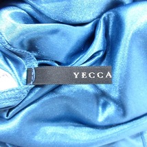 イェッカヴェッカ YECCA VECCA ワンピース ひざ丈 パーティードレス カシュクール ビジュー ノースリーブ F 青 ブルー /AU レディース_画像6