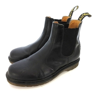 ドクターマーチン DR.MARTENS 2976 AW004 チェルシーブーツ サイドゴア レザー 9 28cm 黒 ブラック ■GY01 メンズ