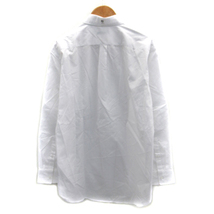 ユニクロ UNIQLO +J Yシャツ ワイシャツ ドレスシャツ 長袖 無地 XS 白 ホワイト /SM34 メンズ_画像2