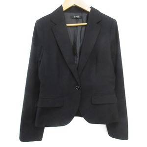 e Spee Be SPB tailored jacket middle height total lining single button M black black /FF44 #MO lady's 