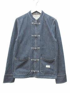 ネイバーフッド NEIGHBORHOOD デニム カンフージャケット KF/C-JKT 161ARNH-JKM04 S インディゴブルー カバーオール ☆AA★