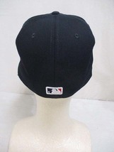 未使用品 ニューエラ NEW ERA 59FIFTY 5950 MLB ボストン レッドソックス ベースボール キャップ 帽子 7 55.8cm ブラック Pre-Curved 正規_画像4