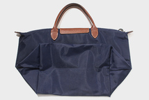 LONGCHAMP ロンシャン ル プリアージュ TOP-HANDLE トップハンドル トートバッグ M NAVY ネイビー 1623 089 556 /◆☆ レディース_画像2