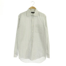 メーカーズシャツ鎌倉 MAKER'S SHIRT KAMAKURA シャツ 長袖 ストライプ 39-83 白 ホワイト /MY ■GY03 メンズ_画像1