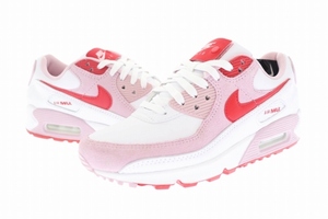 ナイキ NIKE AIR MAX 90 QS VALENTINES DAY エア マックス バレンタインデー DD8029-100 23.5 ホワイト ピンク ブランド古着ベクトル ▲■