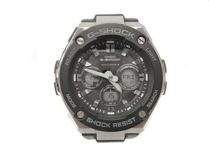 カシオジーショック CASIO G-SHOCK G-STEEL Gスチール 腕時計 GST-W300 アナログ 電波 ソーラー ブラック ウォッチ メンズ レディース