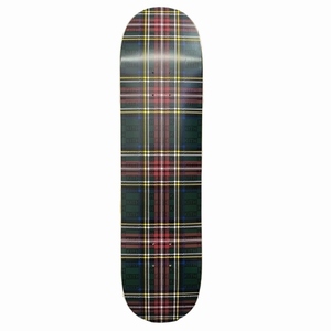 未使用品 キス KITH 21FW Kithmas Skateboard Deck Stadium Plaid スケートボード デッキ チェック柄 ボックスロゴ 緑 グリーン 赤 レッド