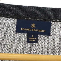 ブルックスブラザーズ BROOKS BROTHERS ウール 長袖 ニット セーター L グレー /DF ■OS メンズ_画像3